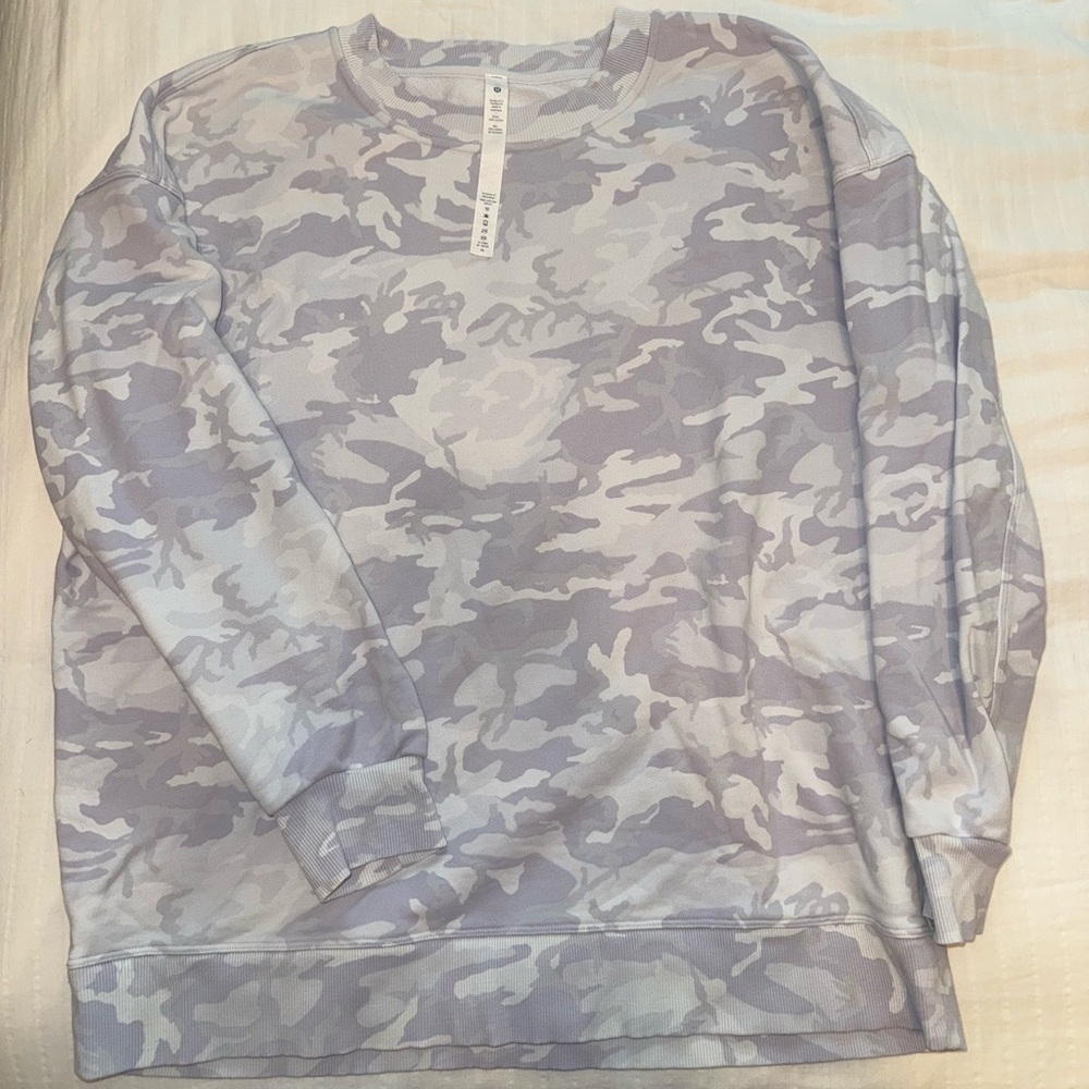 Lululemon Athletica Camo Sweatshirt